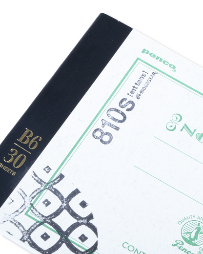 810s B6 NOTEBOOK
