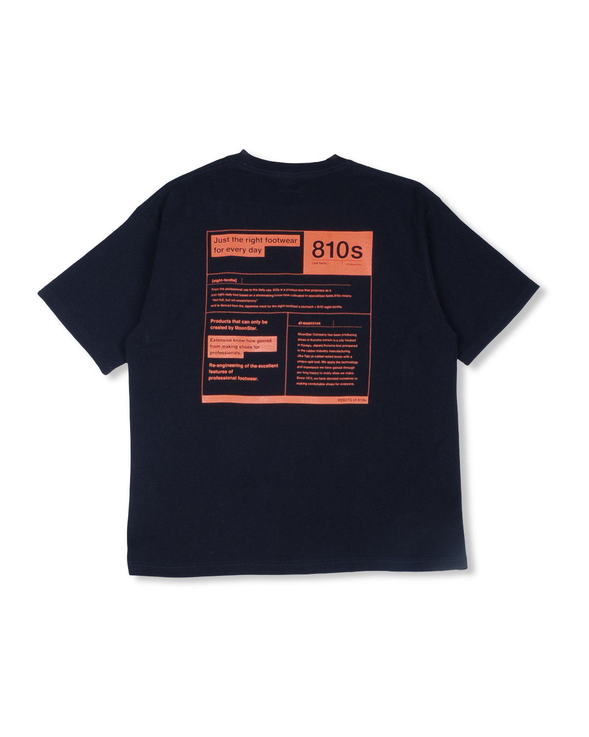 810s UNIFORM T-SHIRTS - SHOHIN KAIHATSU - BLACK