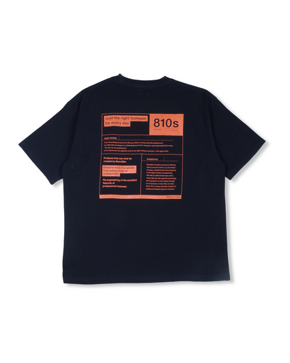 810s UNIFORM T-SHIRTS - SHOHIN KAIHATSU - BLACK