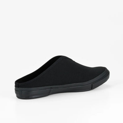 SLIT MULE - BLACK MONO